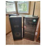 Vintage stand up stereo system pioneer 18 W x 39T