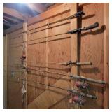Group of fishing rods