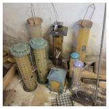 Group of Bird Feeders