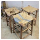 1 Stool 25"T and 2 Stool frames (bad seats)