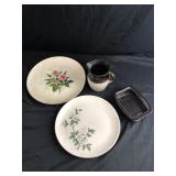 Lot of Plates, Pitcher, etc