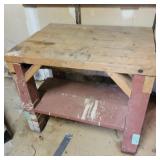 Shop table 30"Wx25"Tx22.5"D