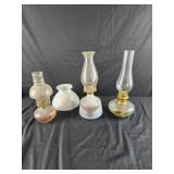 Oil lamps vintage