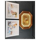 Church home decor, 2 scripture prints that can be