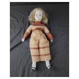 Vintage 17" China doll
