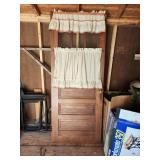 32 x 79 house door white on back side