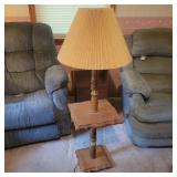 Table Top Floor Lamp 14"Wx48"Tx14"D