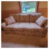 Floral Print Sofa 83"Wx33"Tx39"D