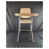 Metal high chair vintage