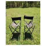 2 fold out chairs