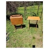 Set of 4 dining trays