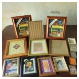 Box Lot of Picture Frames - various sizes