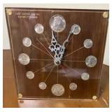 Last United States SIlver Coinage Clock