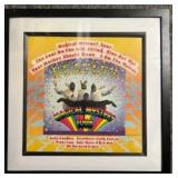 Framed Magical Mystery Tour Beetles Album