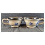 Rowe Pottery Works Soup Bowls