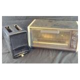 Toaster oven and Toaster