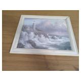 Thomas Kincade Conquering the Storms framed art