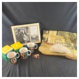 Gone with the Wind Collectibles- Framed Montage,