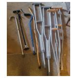 Crutches, Canes and, Wood Walking stick