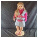 Porcelain Doll, Breast plate by D. Rubert