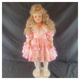 Porcelain Doll, "Whitney?) Breast plate by D.