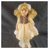 Porcelain Doll from Germany Bavarian Alps