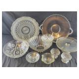 Punch Bowl, Cake Plate, Serving Tray