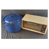 Enamelware Stock Pot and Black and Decker T