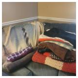 Throw Blankets and Pillows