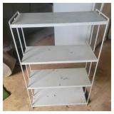 Metal Book Shelf 22.5"Wx32"Tx9.5"D