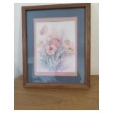 Vintage framed art 18.5 x 23
