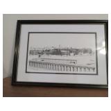 Ron Cockerham original framed drawing 1989