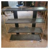 Metal Book case 37"Wx36"Tx9.5"D