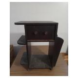 Wood magazine holder 20 x 23 x 10.5