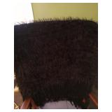 Handmade knitted shaw 38 x 48