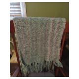 Handmade knitted shaw 64 x 20