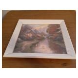 Thomas Kincade 2001 June Calender framed art-A