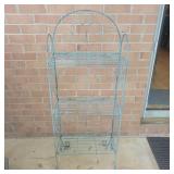 Collapsible Metal Shelf 19"Wx48"Tx9.5"D