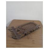 Sleigh decor 24" x 4.5" x 12"