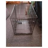 Petmate collapsable metal dog crate 23.5 x 21.5 x