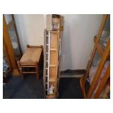 Whitewashed apothecary shelf 36" long new in box
