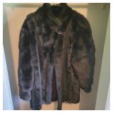 Faux Fur Ladies Coat - sz L/XL