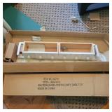 2 New Whitewash Apothecary Shelf 24"