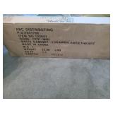 White 2-Drawer Sweetheart Cabinet new in box.