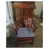 Wood rocking chair 22.5 x 41 x 27