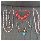 Group of Fashion Necklaces