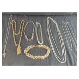 Gold and Silver Colored Fashion Necklaces