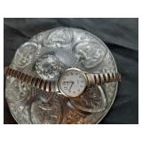 Ladies Timex Indiglo watch with metal stretch