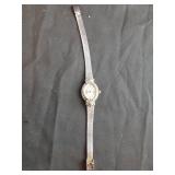 Claremont Gold & Silvertone Womens Wristwatch w/