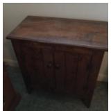 Wood cabinet 24.5 x 26.5 x 12.5